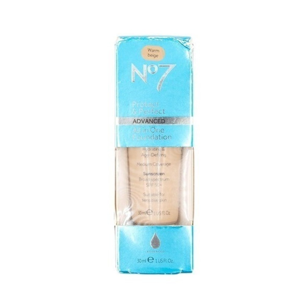 No7 - Protect‎ & Perfect Foundation - 6 Warm Beige - 30 ml / 1 fl oz